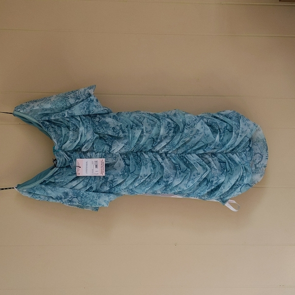 NWT Missguided Turquoise Party Dress 18UK 14US - Picture 4 of 7